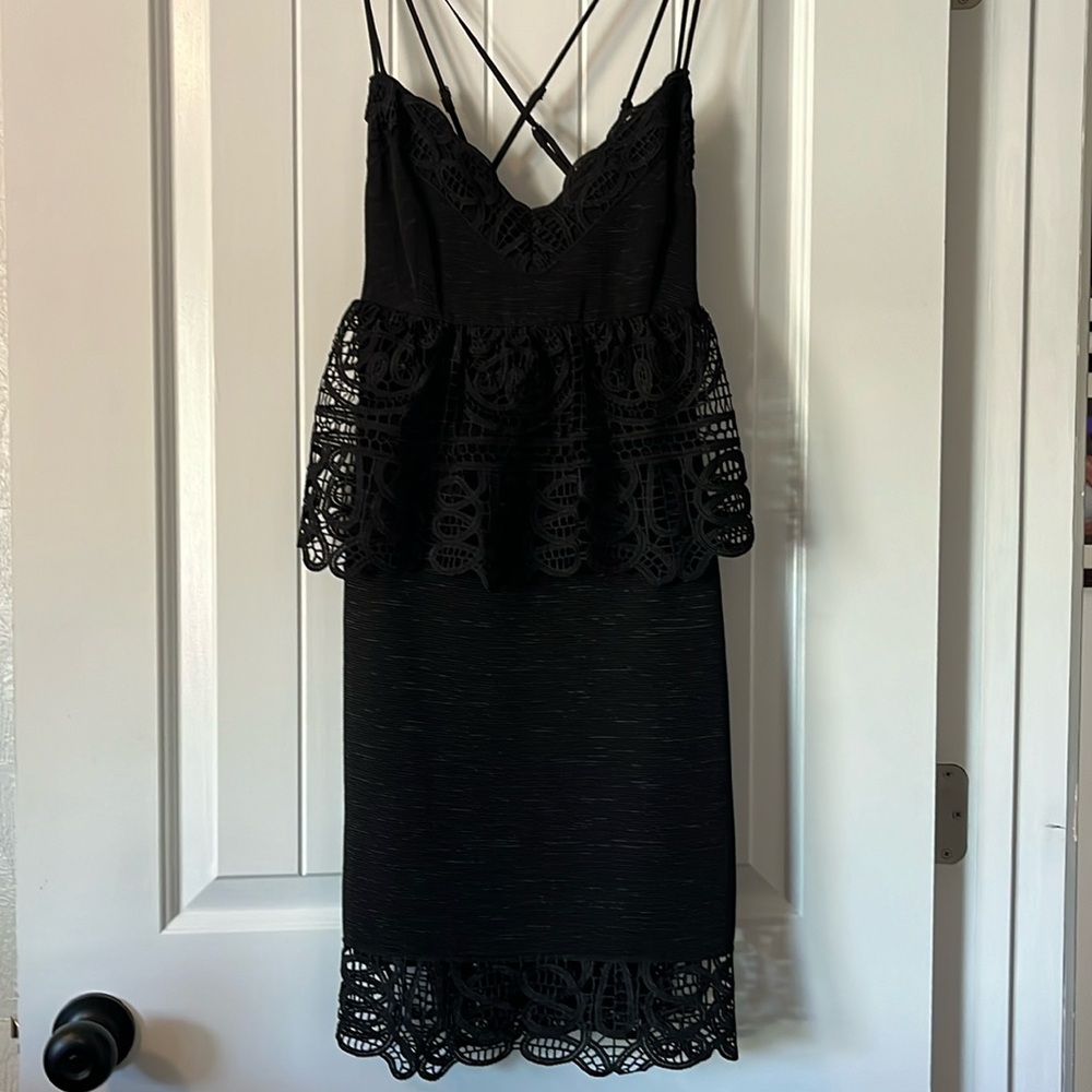 NWT Gianni Bini little black mini dress Size 6